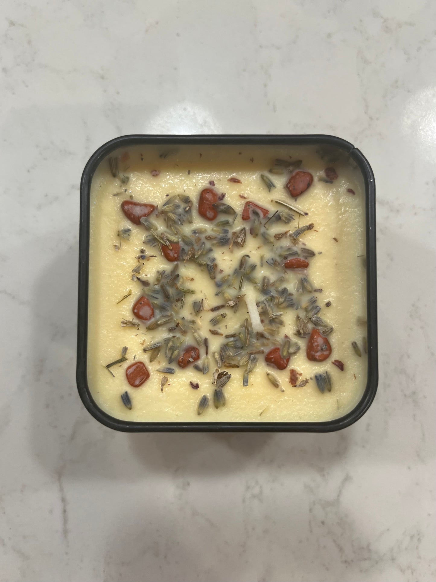 Red Jasper Nutmeg Candle