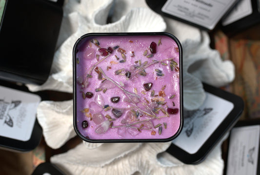 Garnet Strength Candle